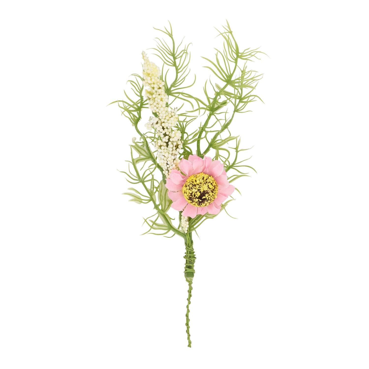 Pink Zinnia Napkin Pick 6" - Set of 2