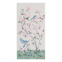 May – Ivory Chinoiserie Canvas Wrap (Various Sizes)