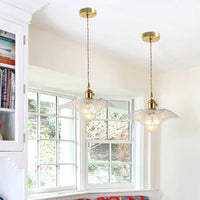 Industrial Glass Pendant Lamp (3 Colors)