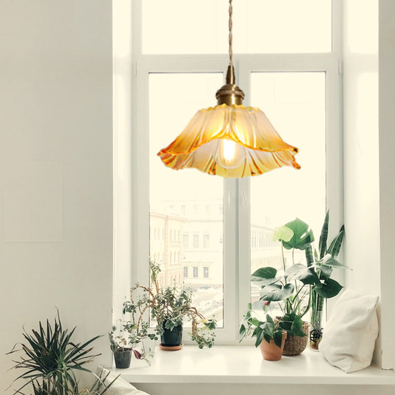 Industrial Glass Pendant Lamp (3 Colors)