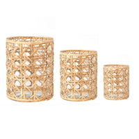 Chunky Cane Wicker Hurricane (various sizes)
