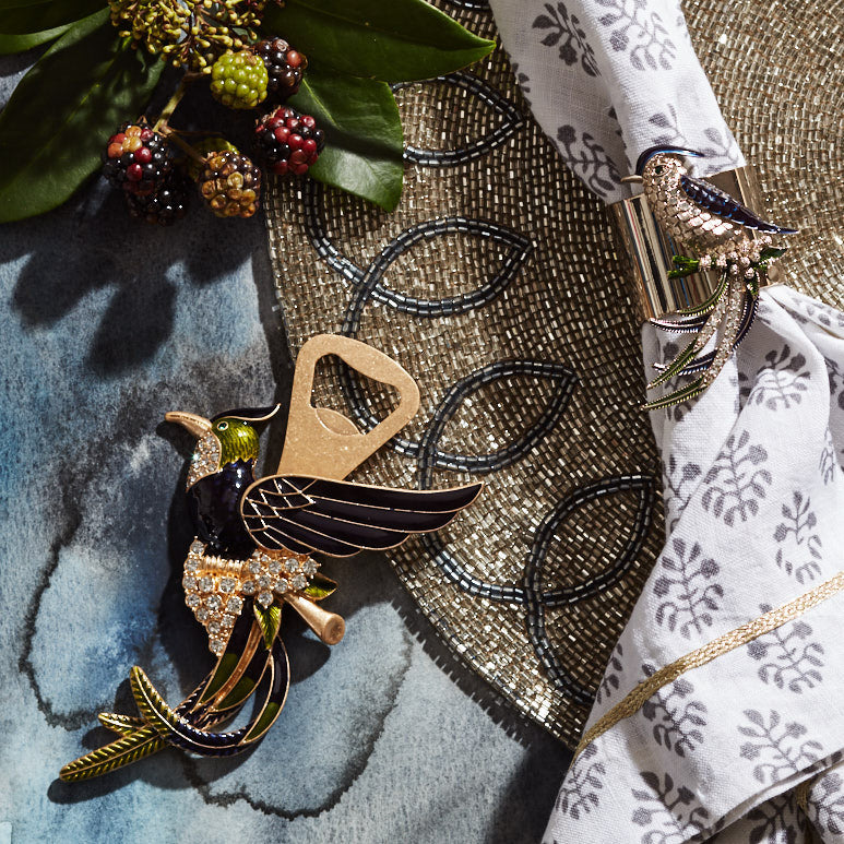 Bird Napkin Rings (Set of 2)