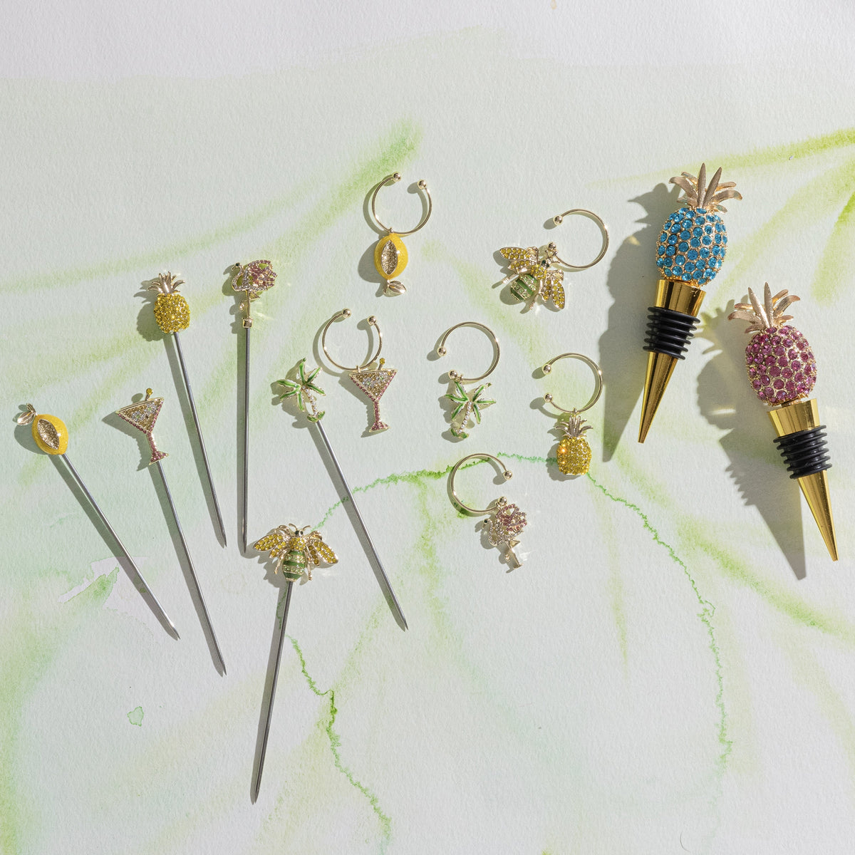 Pineapple Wine Stopper – Rose
