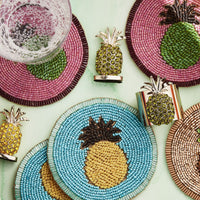 Pineapple Coasters – Set of 4