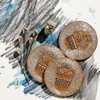 Skull Coasters – Set of 4