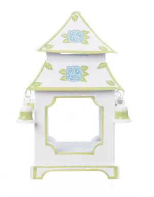Green Hydrangea Leaf Pagoda Lantern (Various Sizes)