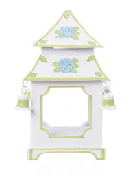 Green Hydrangea Leaf Pagoda Lantern (Various Sizes)