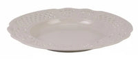 White Pierced Floral Dinnerware