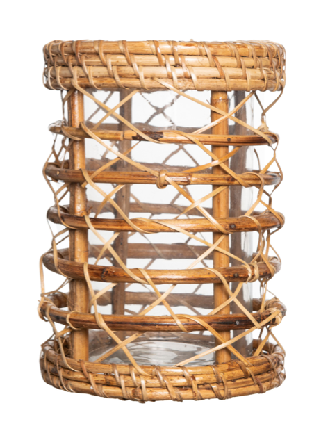 Gloss Circle Wicker Hurricane (Various Sizes)