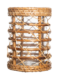 Gloss Circle Wicker Hurricane (Various Sizes)