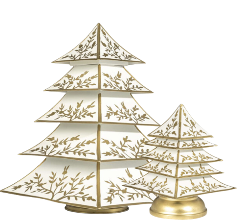Ivory And Gold Branch Chinoiserie Tree (Various Sizes)