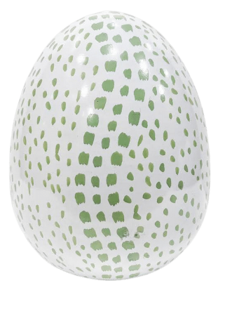 Green Polka Dot Egg (Various Sizes)