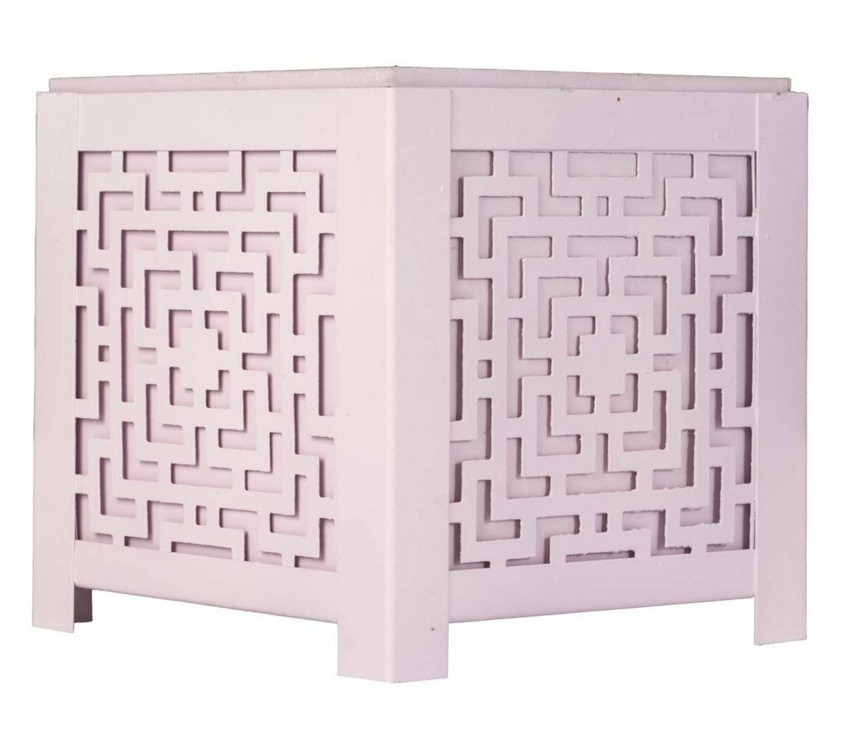 Pink Fretwork Planter (Various Sizes)
