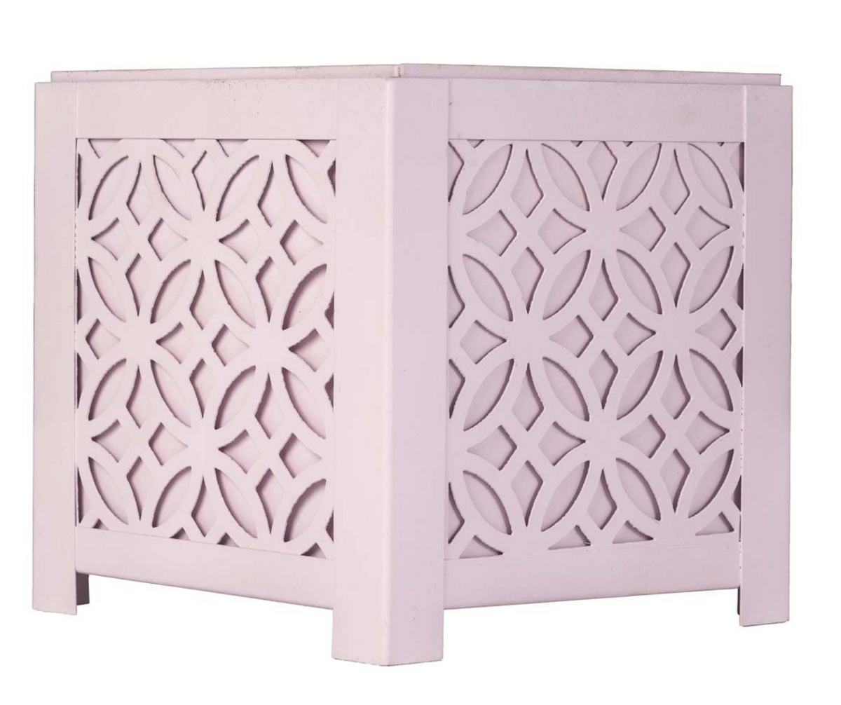 Pink Floral Planter