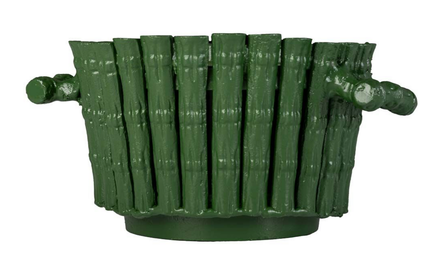 Moss Green Bamboo Planter (Various Sizes)