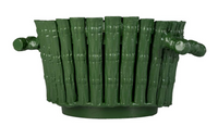 Moss Green Bamboo Planter (Various Sizes)