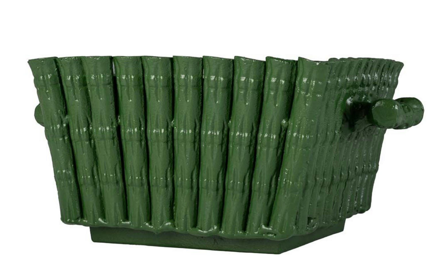 Moss Green Bamboo Planter (Various Sizes)