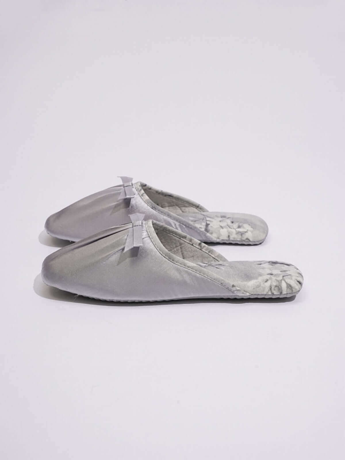 Ink Floral Print Slippers (Various Colors)