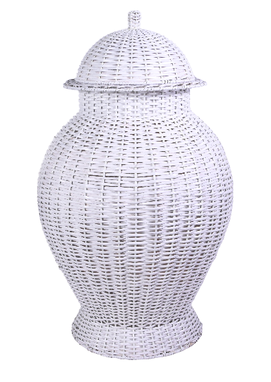 Jumbo Wicker Jar (various colors)