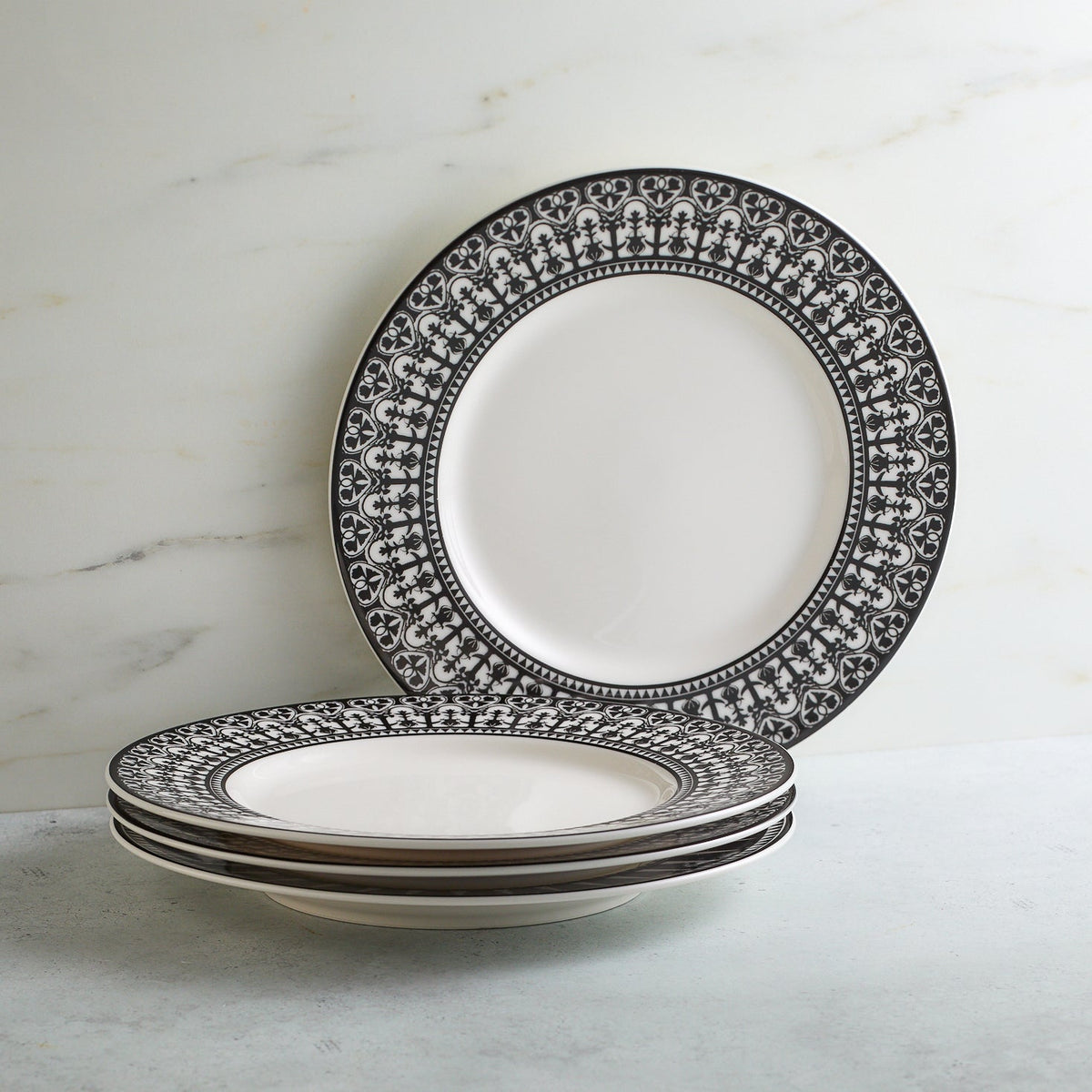 Casablanca Rimmed Salad Plate