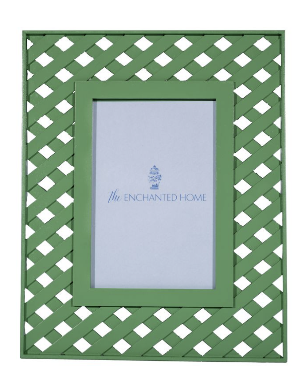 Lawn Green Lattice Frame