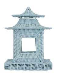 Pale Blue Scalloped Pagoda (3 Sizes)