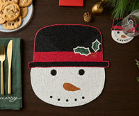 Frosty Snowman Placemat - Single