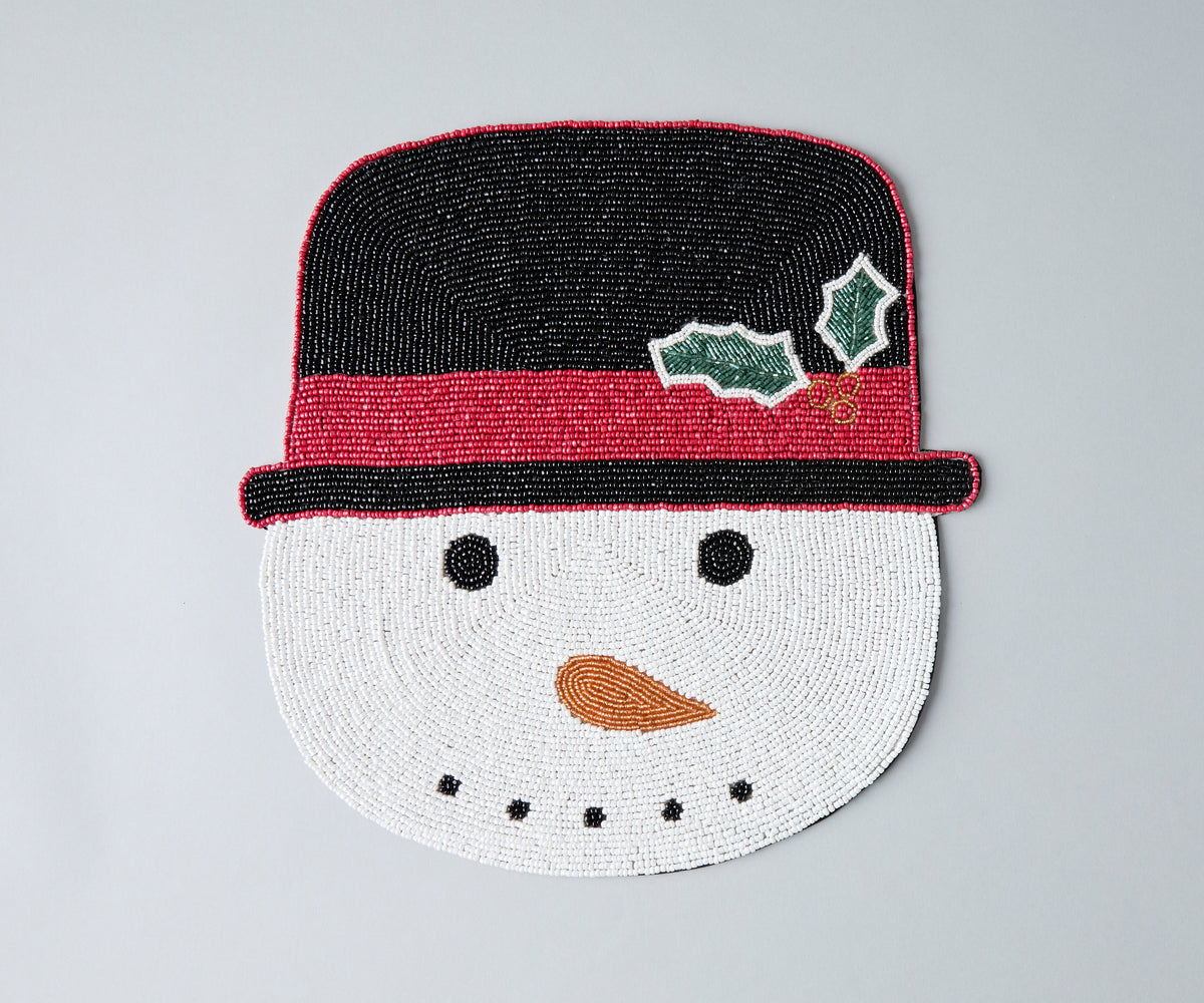 Frosty Snowman Placemat - Single