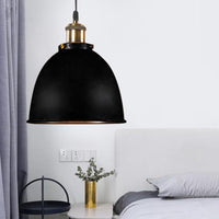 Antique Inspired Dome Pendant Lamp (Various Colors)