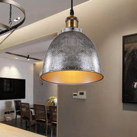 Antique Inspired Dome Pendant Lamp (Various Colors)