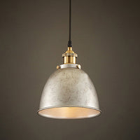 Antique Inspired Dome Pendant Lamp (Various Colors)