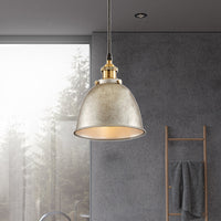 Antique Inspired Dome Pendant Lamp (Various Colors)