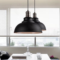 Aaliyah - Adjustable Industrial Dome Pendant Light (3 Colors)