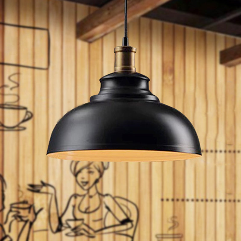 Aaliyah - Adjustable Industrial Dome Pendant Light (3 Colors)