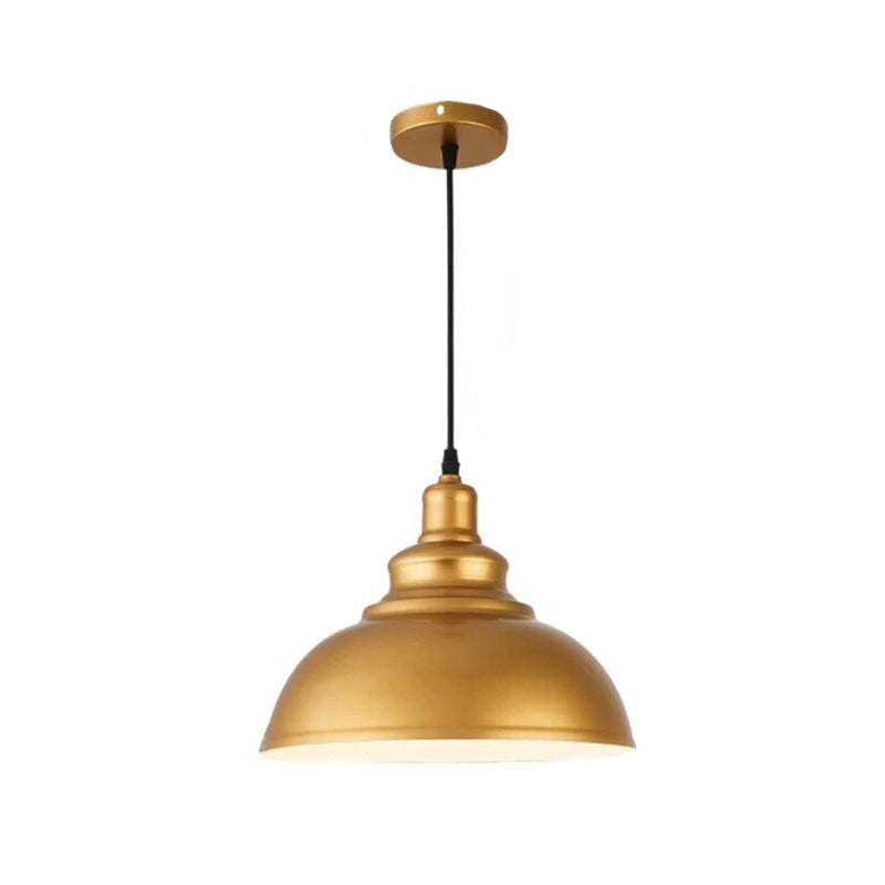 Aaliyah - Adjustable Industrial Dome Pendant Light (3 Colors)