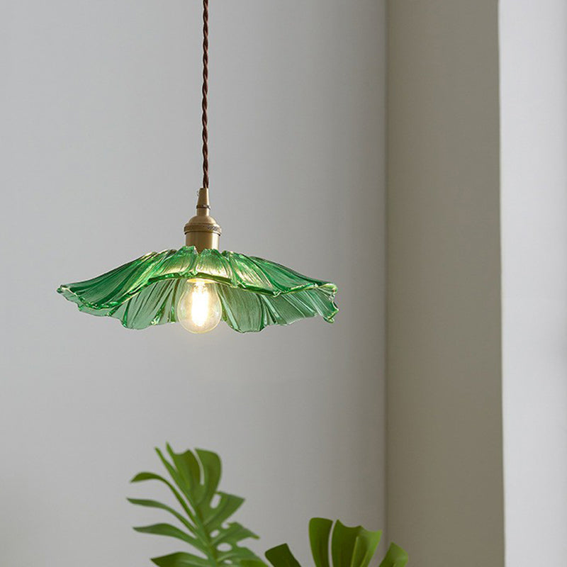 Vintage Floral Pendant Light (3 Colors)