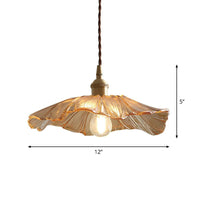 Vintage Floral Pendant Light (3 Colors)