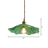 Vintage Floral Pendant Light (3 Colors)