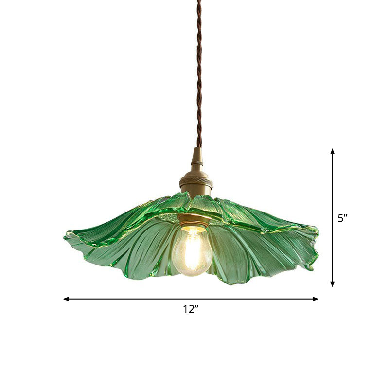 Vintage Floral Pendant Light (3 Colors)