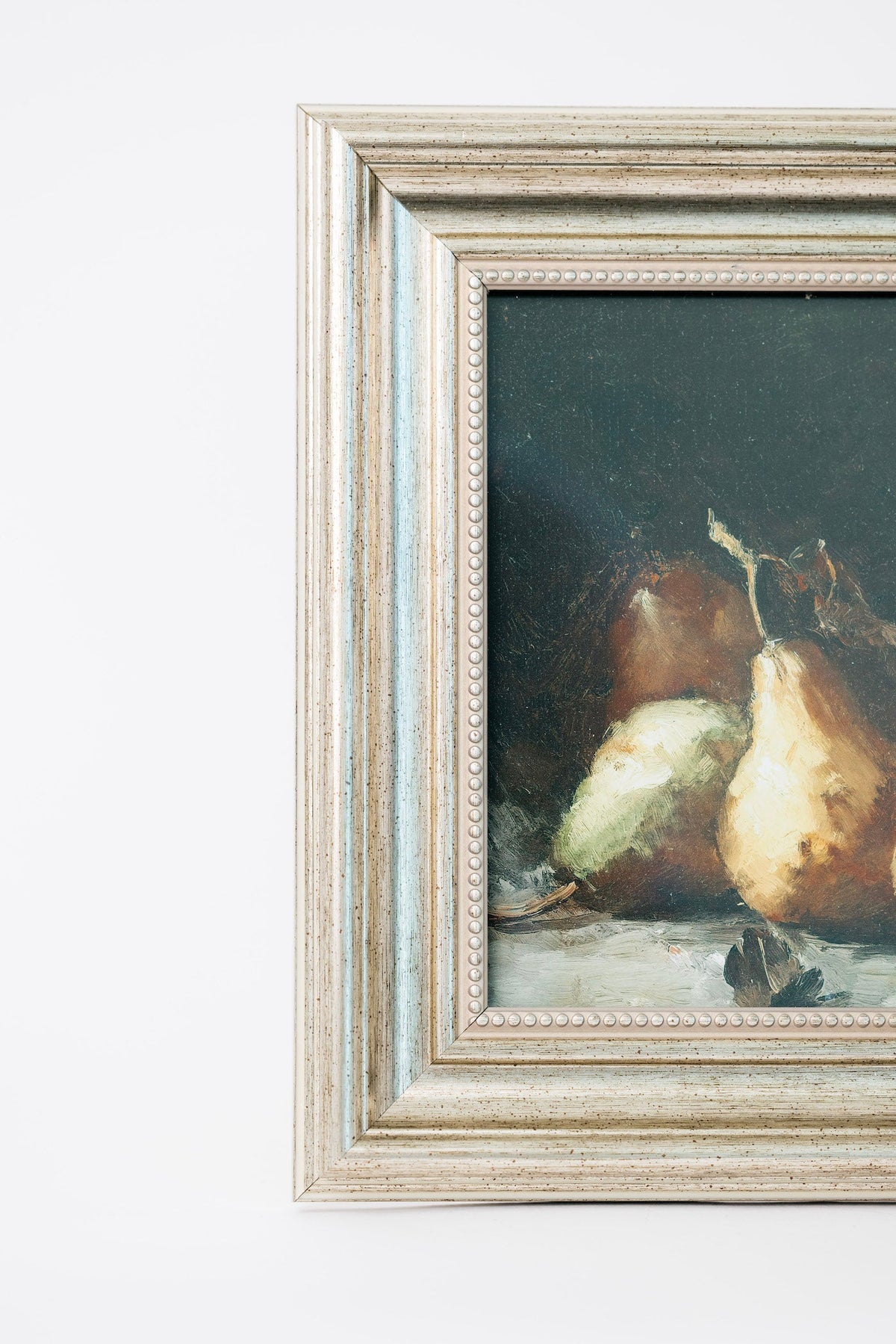 Winston – Vintage Still Life Wall Art in Champagne Frame (Micro Art Collection)
