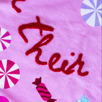 Sugar Plums Embroidered Tree Skirt