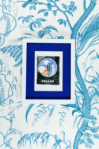 Dallas Matchbook Art Print