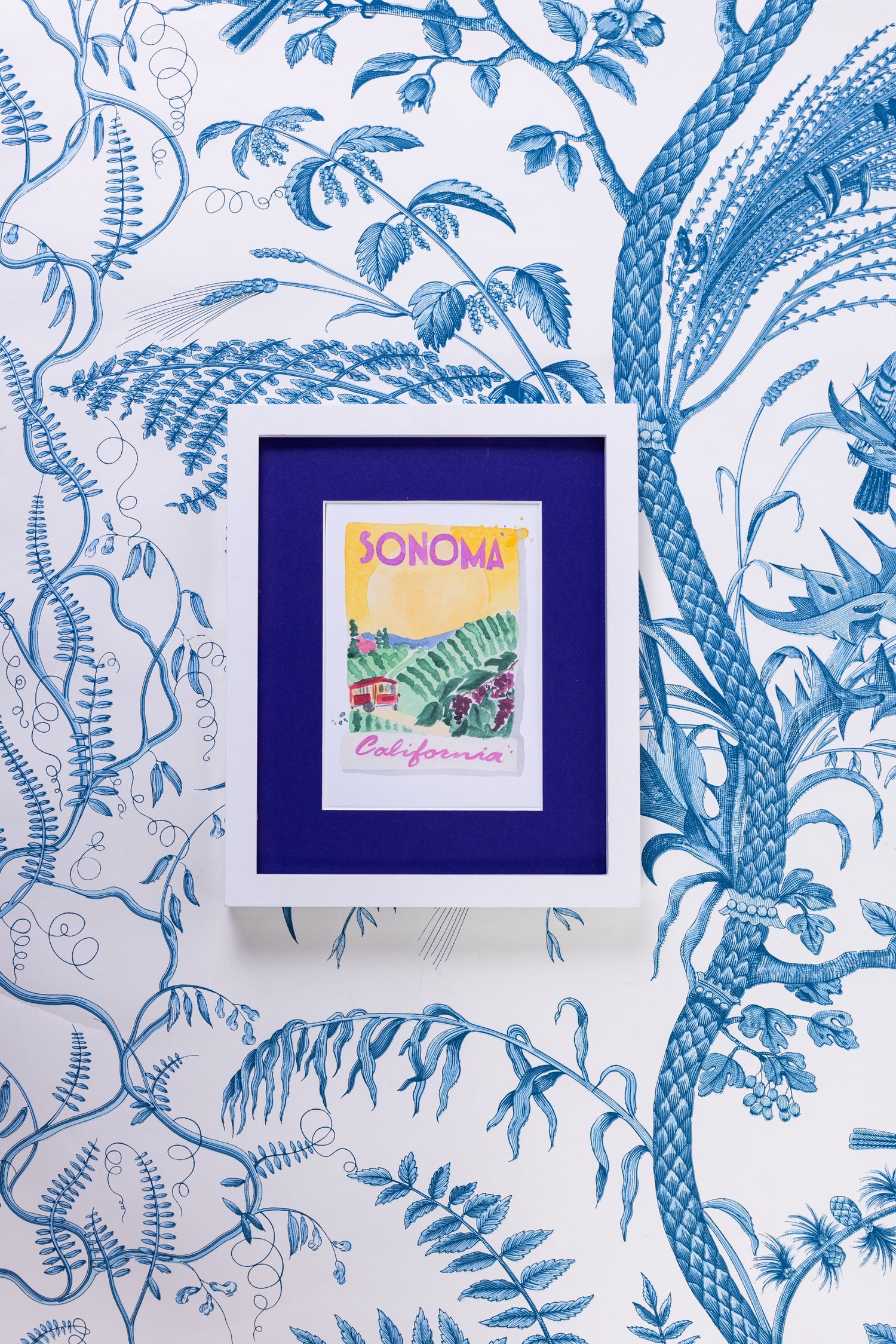 Sonoma Matchbook Art Print
