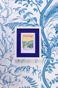 Sonoma Matchbook Art Print