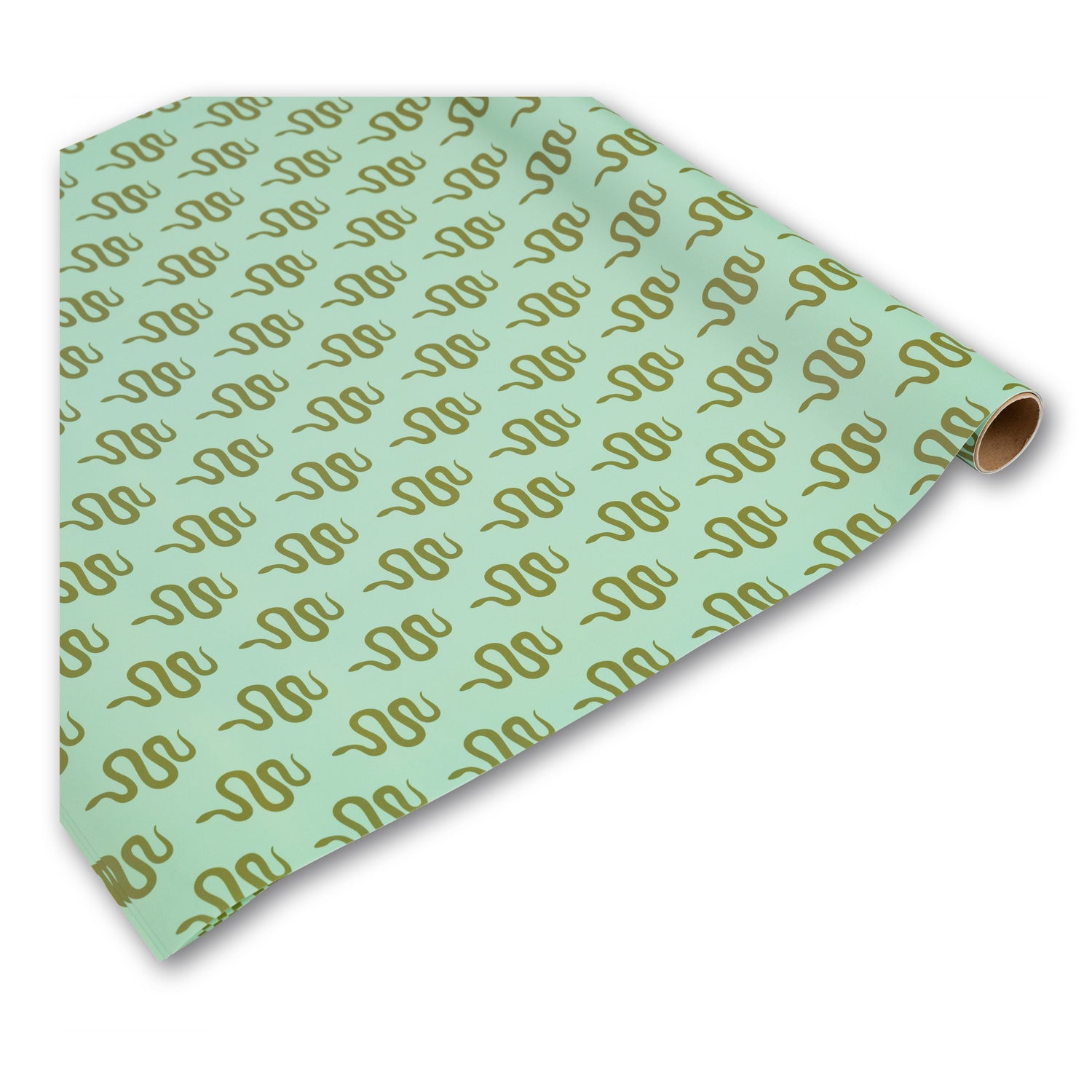 Serene Snake Wrapping Paper Sheets