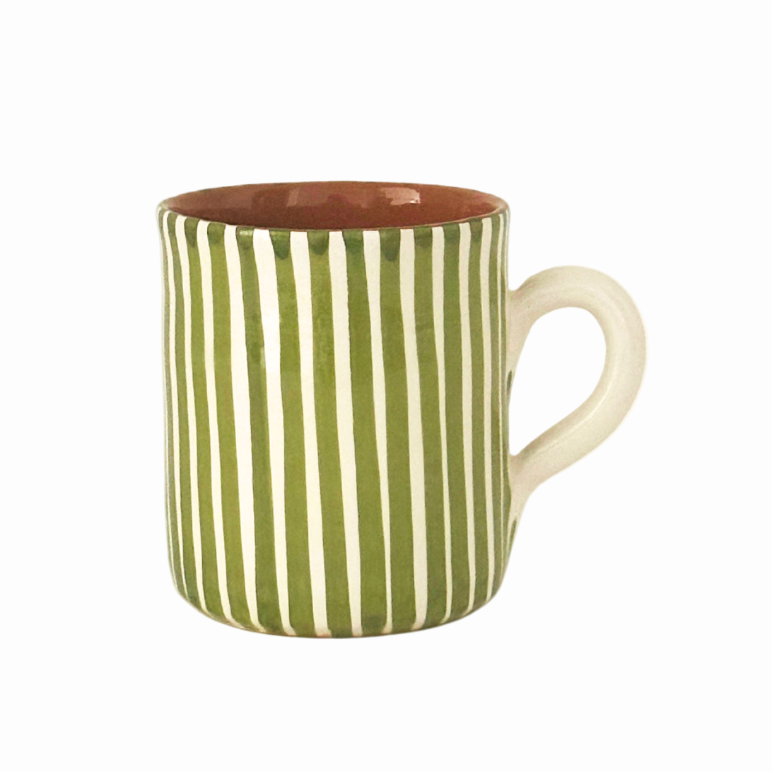 Camila Mug, Olive Green