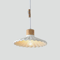 Modern Mini Colorful Pendant Light Cement Saucer Shade (6 Colors)