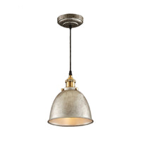Antique Inspired Dome Pendant Lamp (Various Colors)