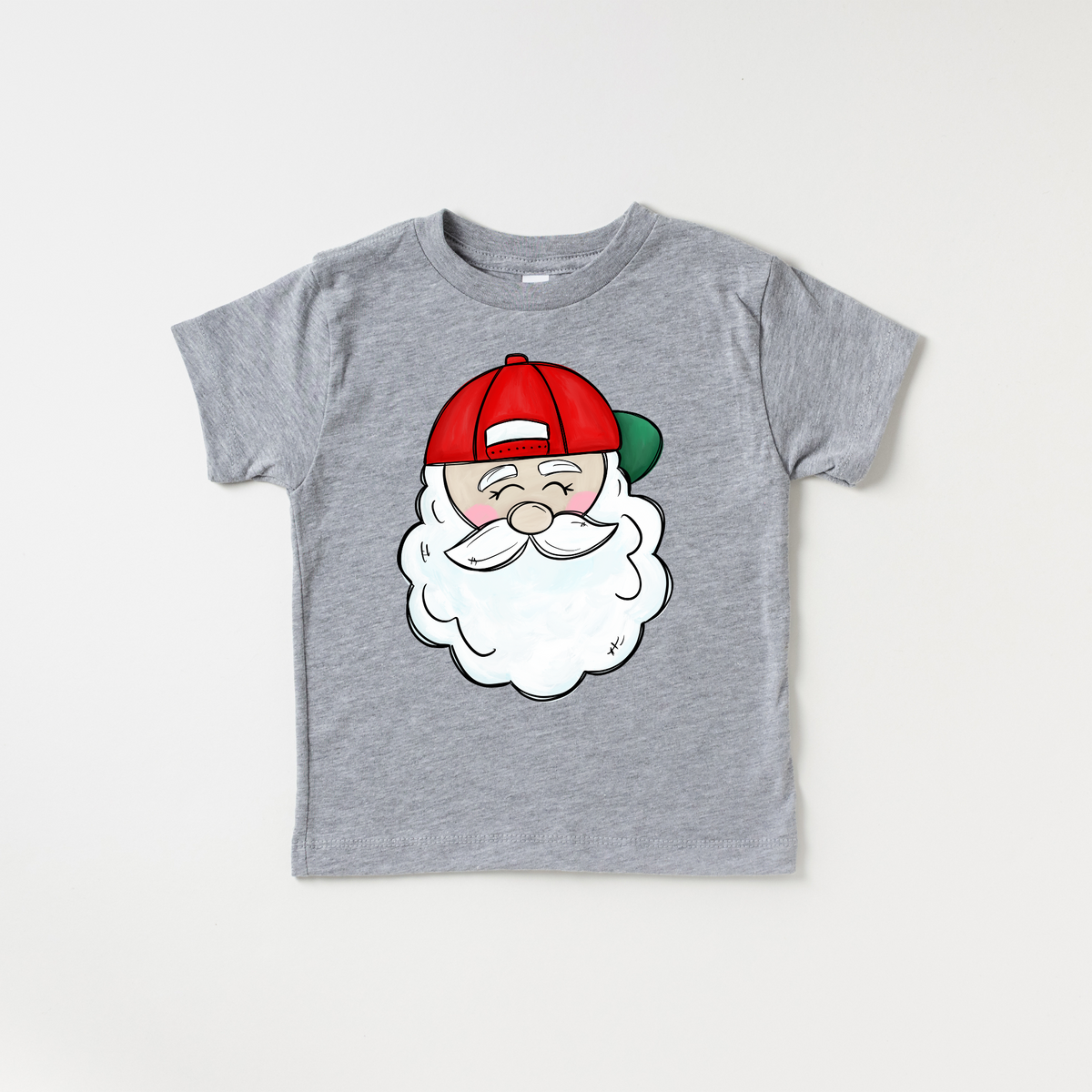 Kids Santa Claus Tee (Various Colors/Long and Short Sleeve Options)