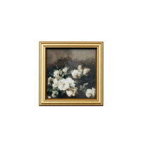 Love Story – Mini Floral Art in Gold Frame (Micro Art Collection)